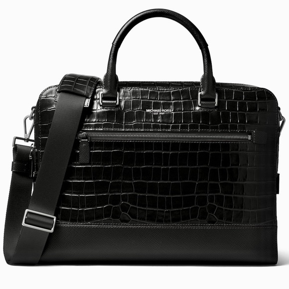 MICHAEL Michael Kors Other - MICHAEL KORS | Harrison Crocodile Briefcase
